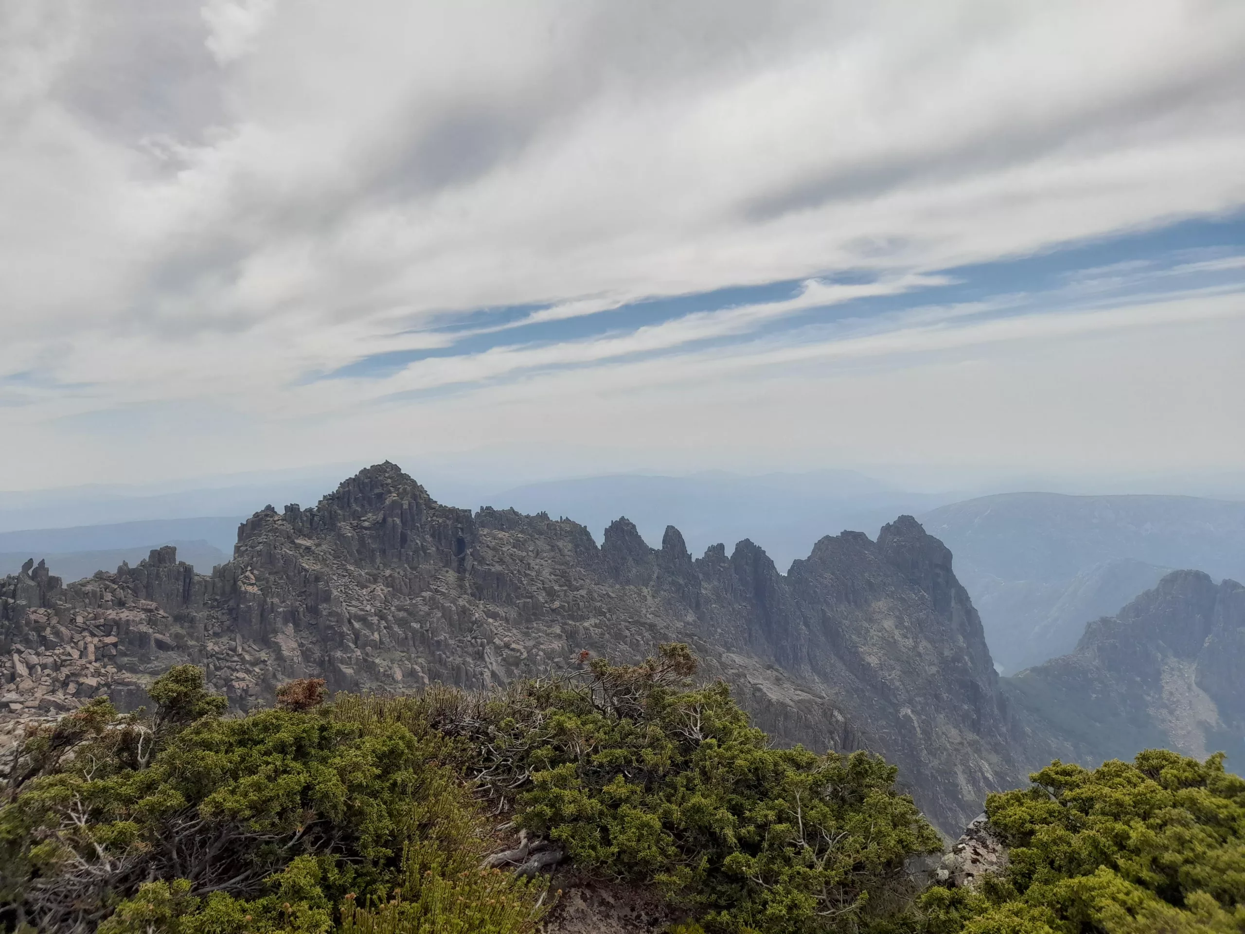 Cradle Mountain summit view