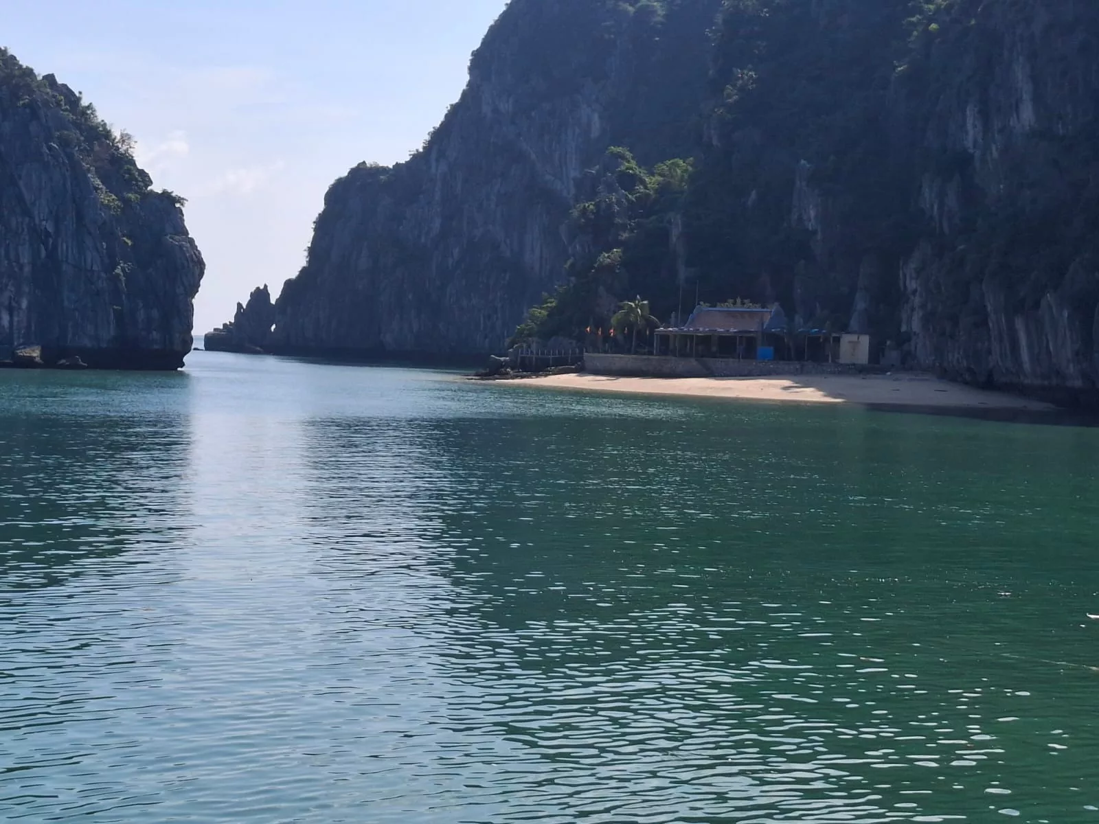 Cat Ba Island boat dock